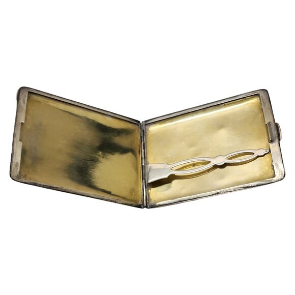 Tiffany & Co Sterling Silver Cigarette Case with Monogram #15043 - Picture 4 of 9